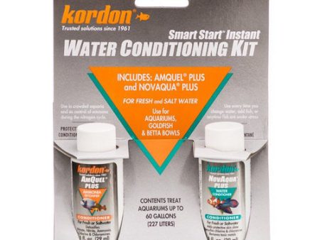 NovAqua + AmQuel Start Smart Instant Water Conditioning Kit 1 oz by Kordon Online