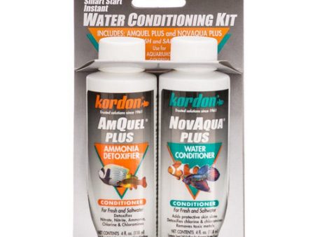 NovAqua + AmQuel Start Smart Instant Water Conditioning Kit 4 oz by Kordon Supply