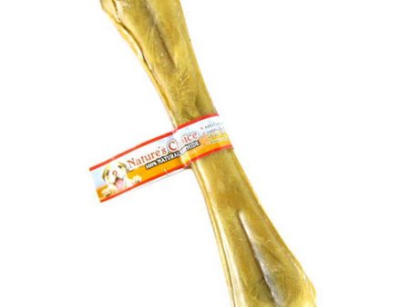 Nature s Choice 100% Natural Rawhide Pressed Bones 12 Long (1 Bone) (Case Of 5) by Loving Pets Online