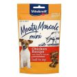 Meaty Morsels Mini Chicken Recipe with Beef and Carrots Dog Treat 1.69 oz by Vitakraft Supply