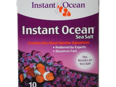 Sea Salt for Marine Aquariums, Nitrate & Phosphate-Free 3 lbs (Treats 10 Gallons) by Instant Ocean Sale