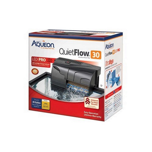 QuietFlow LED Pro Power Filter QuietFlow 30 (Aquariums up to 30 Gallons) by Aqueon Discount