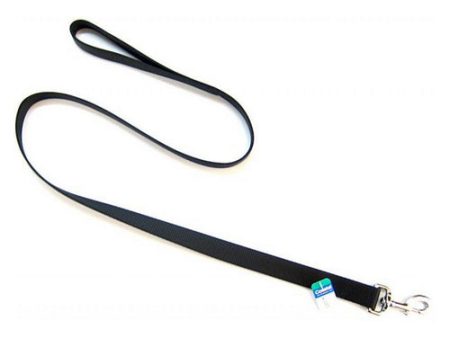 Single Nylon Lead - Black 4  Long x 1  Wide by Coastal Pet Online Sale