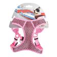 Sport Wrap Adjustable Harness - Pink X-Small (Girth Size 16 -19 ) by Coastal Pet Cheap