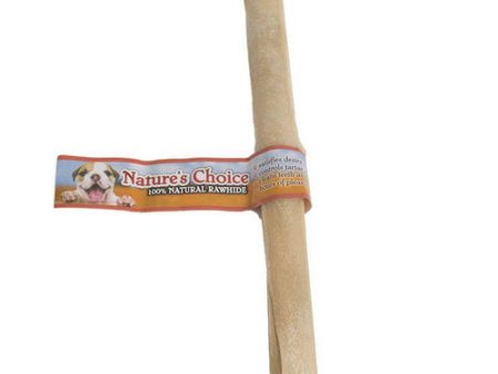 Nature s Choice Pressed Rawhide Stick Large - (10  Stick) by Loving Pets Online Hot Sale