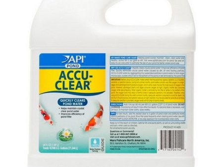 Accu-Clear Pond 64 oz (Treats 19,200 Gallons) by Pond Care Online now