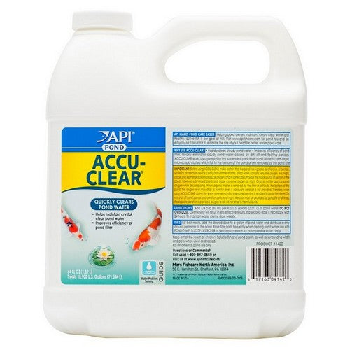 Accu-Clear Pond 64 oz (Treats 19,200 Gallons) by Pond Care Online now