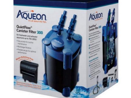 QuietFlow Canister Filter 300 1 Count by Aqueon Online Hot Sale