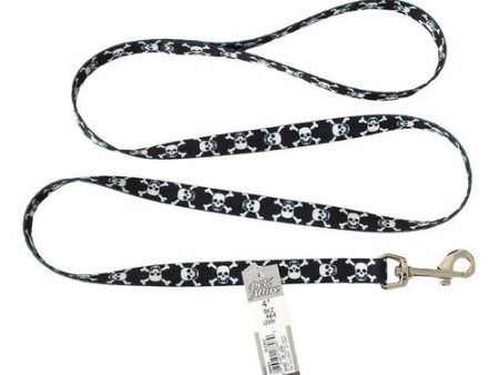 Pet Attire Styles Skulls Dog Leash 4  Long x 5 8  Wide by Coastal Pet For Sale