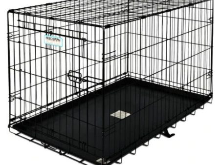 Pro Value by Great Crate - 1 Door Crate - Black Model 2000 (24 L x 18 W x 19 H) For Dogs up to 25 lbs by Precision Pet Cheap