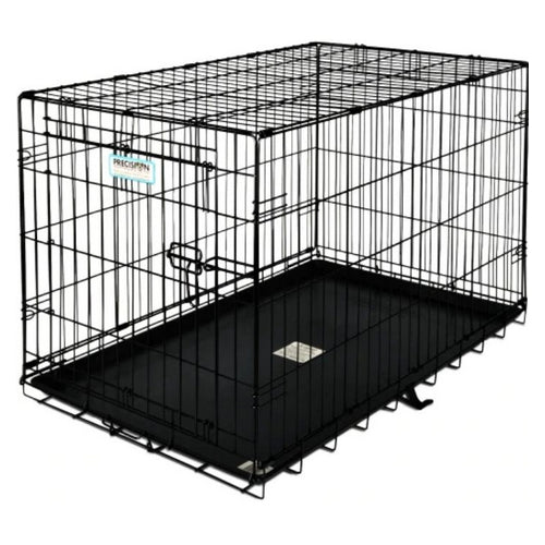 Pro Value by Great Crate - 1 Door Crate - Black Model 2000 (24 L x 18 W x 19 H) For Dogs up to 25 lbs by Precision Pet Cheap