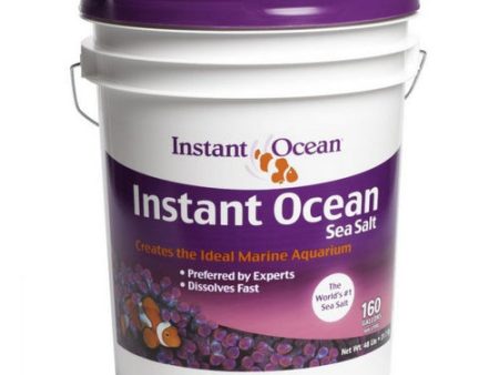 Sea Salt for Marine Aquariums, Nitrate & Phosphate-Free 46 lbs (Treats 160 Gallons) by Instant Ocean For Cheap